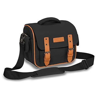 PEDEA 65065320 Estojo para câmara fotográfica preto (Universal, Alça para ombro, preto)
