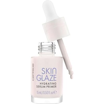Catrice Skin Glaze Hydrating Serum Primer, ansiktsserum, fuktgivande, grundande, omedelbart resultat, strålande, vegansk, oljefri, utan parfym, utan alkohol, 1-pack (15 ml)