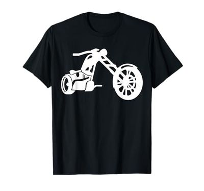 Motocicleta chopper Camiseta