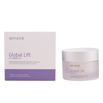 Skeyndor Global Lift, creme redefinição rosto e pescoço, 50 ml