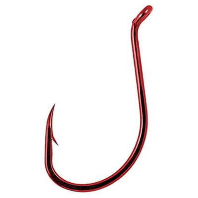 Gamakatsu Rode Octopus haak, 100 Pack, Maat: 4/0 (02314-100)