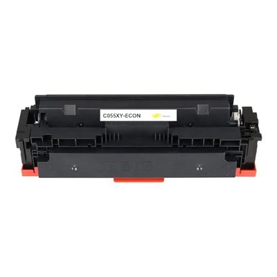 ENCRE BREIZ Toner(avec Puce) Yellow Compatible pour Canon 055 055H i-SENSYS MF744Cdw MF742Cdw MF746Cx LBP663Cdw LBP664Cx LBP662Cdw MF742Cdw MF743Cdw MF740C LBP660C ( Jaune )