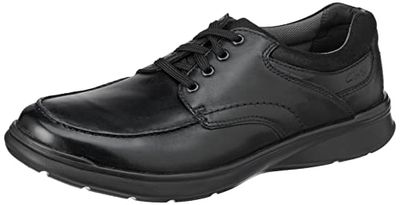 Clarks Men's Cotrell Free Loafer, Black Oily Lea, 6.5 UK