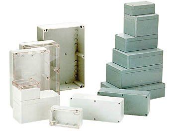 Coffret Etanche en ABS - Gris Fonce 82 x 80 x 55mm