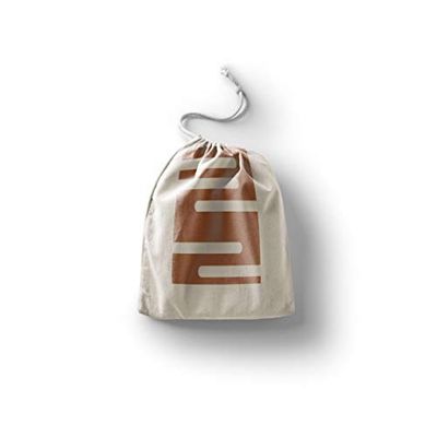 Bonamaison Printed Cotton Produce Bag with Drawstring, Reusable Grocery Bag, Biodegradable Eco-Friendly Bags, Travel Pouch, Sachet Bags, Shopping Bag, Eco Friendly, Foldable, Size: 30x40 Cm