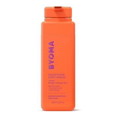 BYOMA Smoothing Body Serum (200ml) For Breakouts and Textured Skin - Lightweight Body Serum with Succinic Acid and Blue Tansy - Restores Skin Barrier and Soothes Inflammation