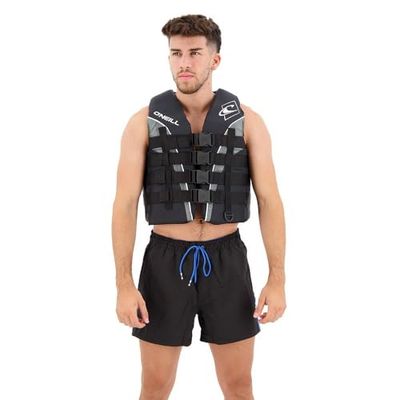 O'Neill Wetsuits Superlite 50N ISO Vest Buoyancy Aid - Black/Smoke: Medium