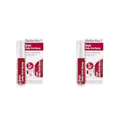 BetterYou Iron Daily Oral Spray, 25ml (Pack of 2)
