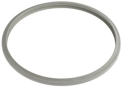 Fissler Junta anular para panelas de pressão da série blue-point, vitavit royal, Magic e Vitaquick até 2009 - junta de substituição original - silicone - 32-631-00-201/205 - cinzento, Ø 22 cm