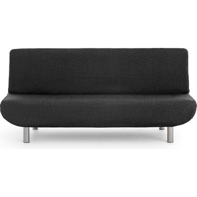 ECOMMERC3 | Funda Sofá 3 Plazas Clic-Clac Universal y Versátil – Funda Sofá Color Gris Oscuro Protector Fácil de Colocar para Respaldo, Asiento y Brazos