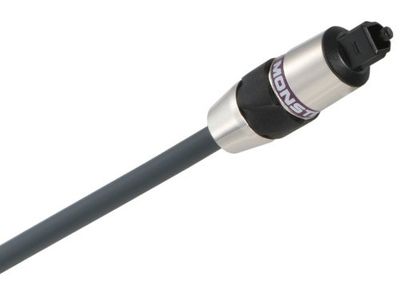 Monster Fiber Optic 450DFO Toslink optische digitale kabel (Advanced Performance Audio Cable) 1 meter