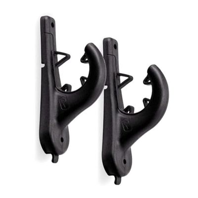 RAILBLAZA Uniseks Volwassenen ND-253 Rodrak Pole Holder Zwart, Standaard