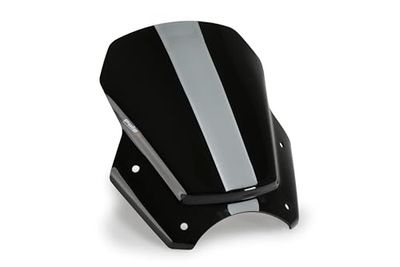 Puig 22188N Bulle New Generation Sport avec design aérodynamique et finition premium pour moto, Noir