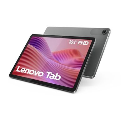 Lenovo MediaTek G85 Tablet, 10,1 inch Full HD-display, 4 GB RAM, 64 GB eMMC, Android 14, Luna Grey Tab Play Suite inclusief Kids Bumper en pen