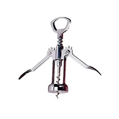 Stalwart J158 Lever Bottle Opener, Corkscrew With Crown Bottle Opener Top