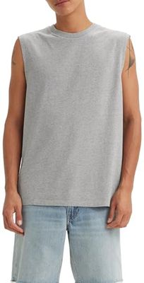 Levi's RT Muscle Tank Greys, Mid Tone Grey Heathe, S