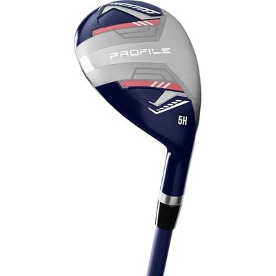 Wilson Profile Donna Singolo Ibrido, Blu Marino/Rosa, Standard