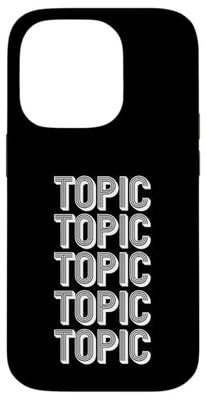Topic Case for iPhone 14 Pro
