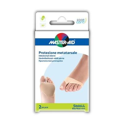 FOOT CARE Protection métallique tissu + gel SMALL 2 pièces
