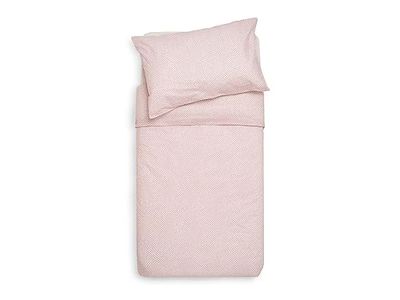 Jollein Funda nórdica para Cuna (140 cm de Largo x 100 cm de Ancho), Color Rosa pálido