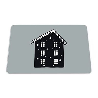 Bonamaison, Rectangle Pop Art Digital Printed Mouse Pad, Non-Slip Base, for Office and Home, Size: 22 x 18 cm