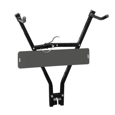 Carpoint Porta-bicicletas de encaixe com suportes de matrícula