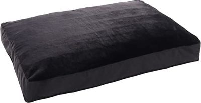 FLAMINGO Cuscino ESMO RETTANGOLARE + chiusura lampo + bordo nero 100 x 70 x 12 cm
