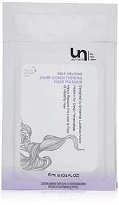 Unwash Masque Capillaire Revitalisant en Profondeur pour Unisexe 0,5 oz