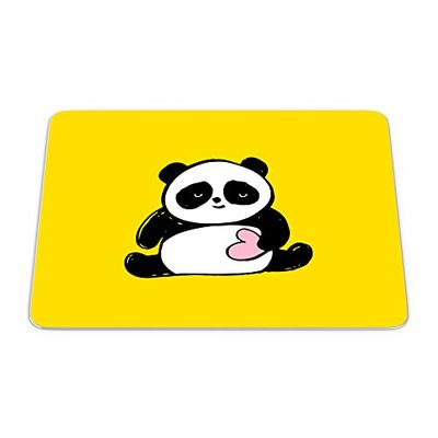 Bonamaison, Rectangle Pop Art Digital Printed Mouse Pad, Non-Slip Base, for Office and Home, Size: 22 x 18 cm