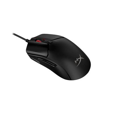 HyperX Pulsefire Haste 2, Mouse Gaming Cablato, Illuminazione RGB, 6 Tasti Programmabili, 26000 DPI, Resistenza fino a 100 Milioni di Clic, Cavo HyperFlex 2, Compatibile con Diverse Piattaforme, Nero