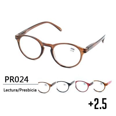 VoltShine Gafas de Lectura +2.5 dioptrías, Ligeras y Elegantes; Ideales para Lectura y Actividades cercanas.