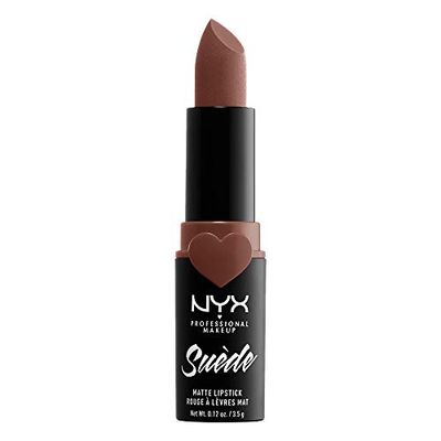 NYX PROFESSIONAL MAKEUP Barra de lábios mate de longa duração e cobertura total Suede Matte Lipstick tom 4 Free Spirit cor nu, mulher, tamanho único