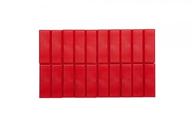 MAUL 1 kg Maulpro High Quality Rectangular Magnet for Whiteboards - Red (Pack of 20)