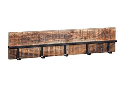 M2 Kollektion Colorado, madera, marrón, negro, 70 x 15 x 6 cm