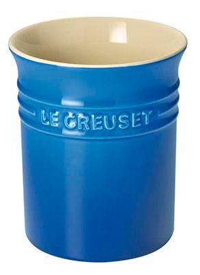 Le Creuset Kleine pot van aardewerk voor keukengerei, 1,1 liter, Marseille-blauw, 71501112000001