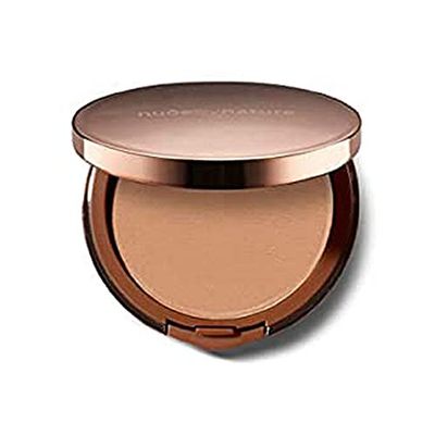 Nude by Nature Flawless Pressed Powder Foundation, N4 Silky Beige 10g