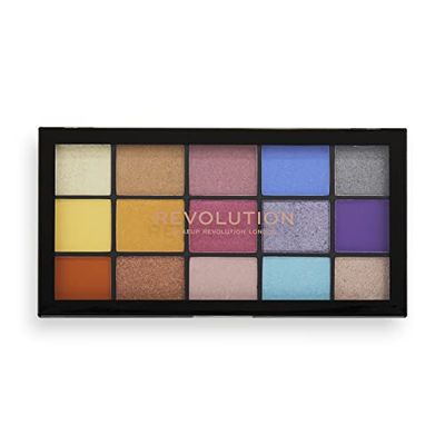 Makeup Revolution, Reloaded, Palette di Ombretti, Spirited Love, 15 Tonalità, 16.5g