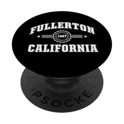 Vintage Fullerton California Estados Unidos de América PopSockets PopGrip Adhesivo