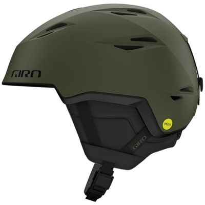 Giro Grille Casque de Ski pour Hommes, Vert Mat, L