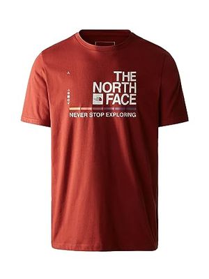 THE NORTH FACE Foundation Graphic T-Shirt Brandy Brown XXL