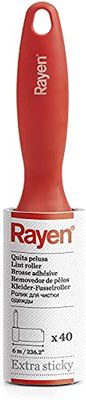 Rayen - Lint Roller. Super Sticky Lint Remover. Contains 40 Sheets For Removing Lint and Dust