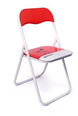 Brunch Time Silla Plegable Peanuts Snoopy Rojo