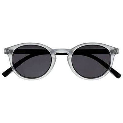 OPULIZE Zen Piccolo Leggero Uomo Donna Chiaro Cristallo Nero Opaco Braccia Lettori Sole Occhiali Da Lettura UV400 S24-C +3,50