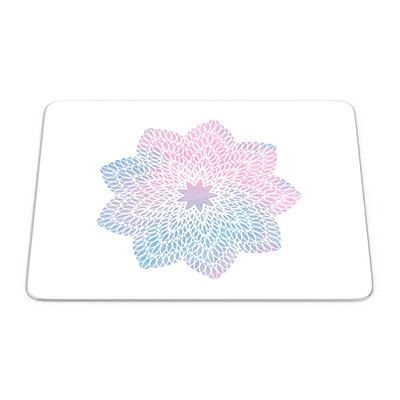 Bonamaison, Rectangle Pop Art Digital Printed Mouse Pad, Non-Slip Base, for Office and Home, Size: 22 x 18 cm