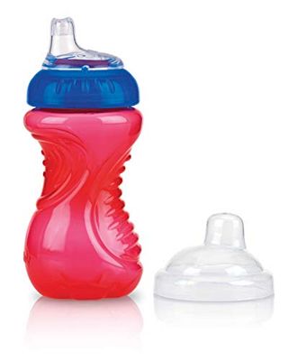 Nûby - Gobelet Anti-Goutte Easy Grip - Rouge-300ml