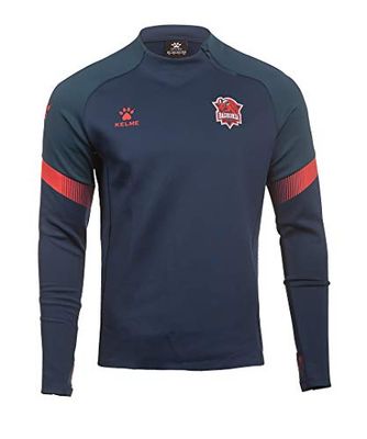 Baskonia - Felpa Ufficiale per Allenamento 20/21, Unisex, per Adulti, Colore: Blu, XS