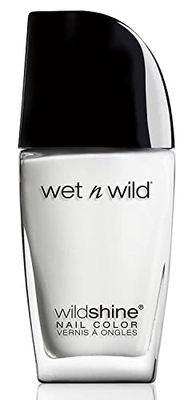 Wet n Wild, Wild Shine Nail Color, Nail Polish with No Formaldehyd, Toluene and Phthalates, Long-lasting and Quick-drying Formula, French White Crème