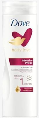 Dove Lozione per il corpo, cura intensiva per la pelle molto secca, con 3 volte più umidità 400 ml, 1 pezzo