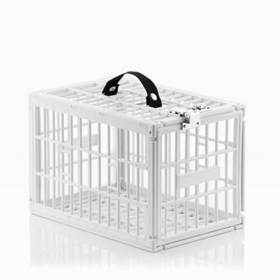 InnovaGoods Food Safe Fridge Safety Cage, Polypropylene (PP), White, Unitalla