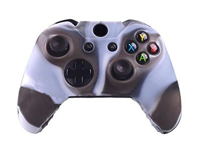 G-MOTIONS Xbox One Controller Case – Silicone Protection for Your Xbox Controller, Prevent Your Controller from Dirting and Provides Extra Protection in Case of Shock (White Brown), Multi